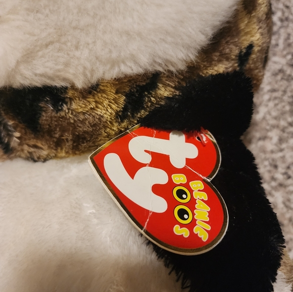 Ty Beanie Boos 16” Jumbo Owliver The Owl Plush - Picture 4 of 7